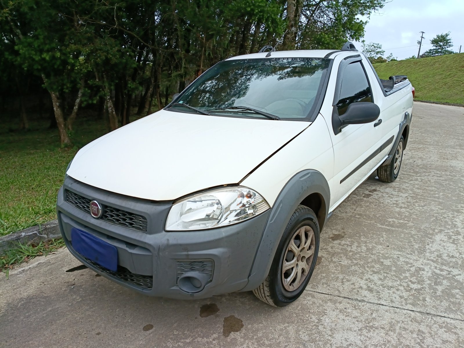 Fiat Strada Hard Working 1.4 Cabine Simples 2018 – Funcionando