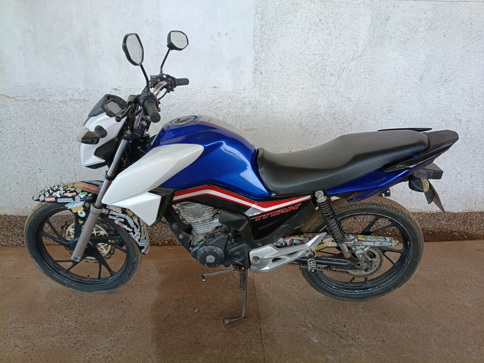 Honda CG 160 Titan 2020 – Funcionando