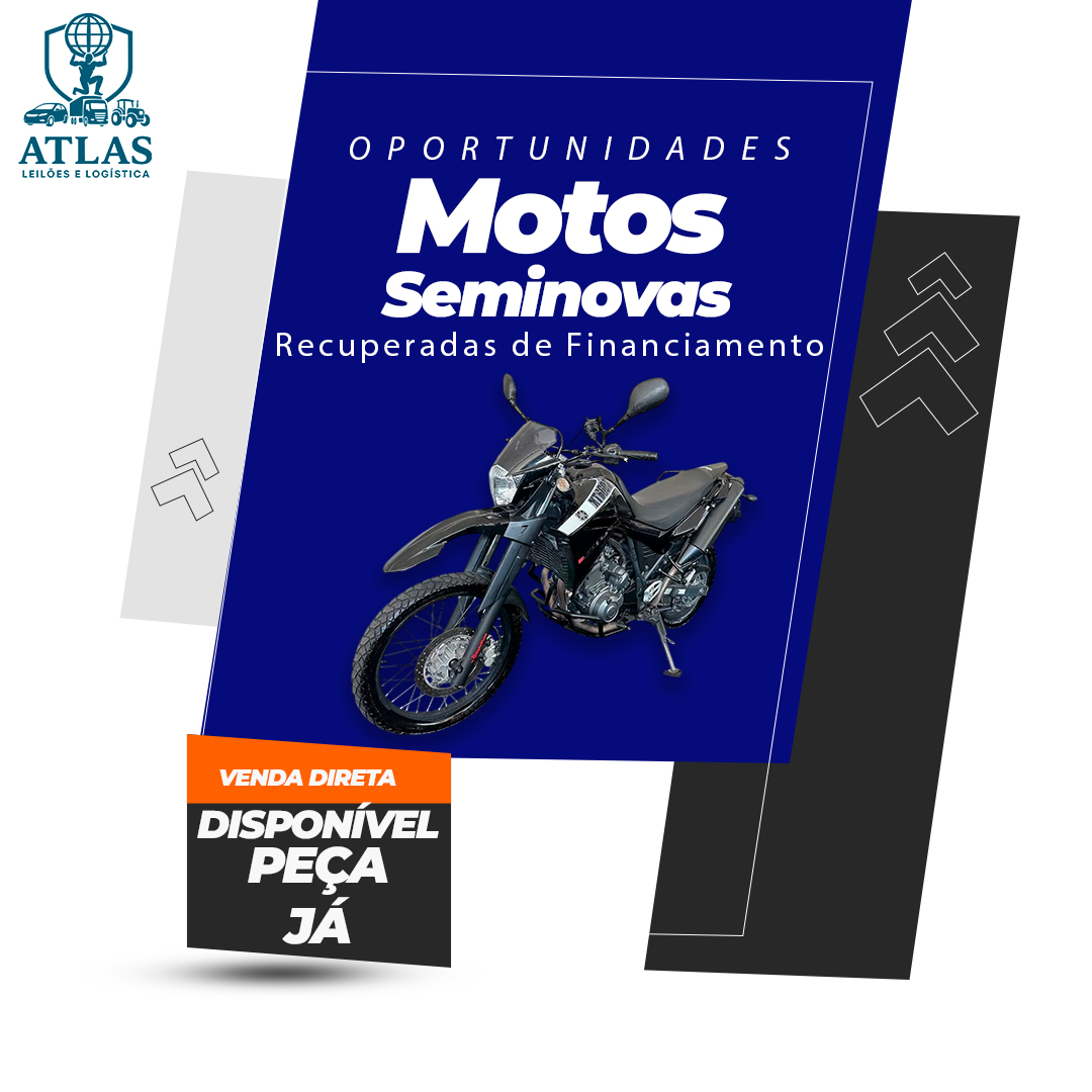 Leilão 12058 - Oportunidades Motos Recuperadas de Financiamento