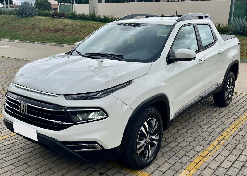 Fiat Toro Freedom AT9 4x4 2021/2022 – Branco – Diesel – Funcionando