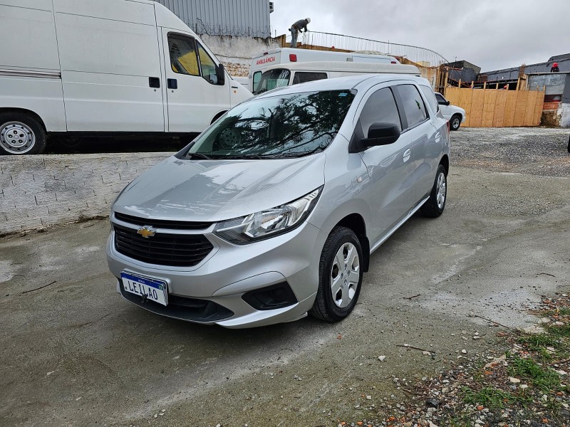 Chevrolet Spin LS 1.8 8V Econo.Flex 5p Mecânico 2021 – Prata – Funcionando