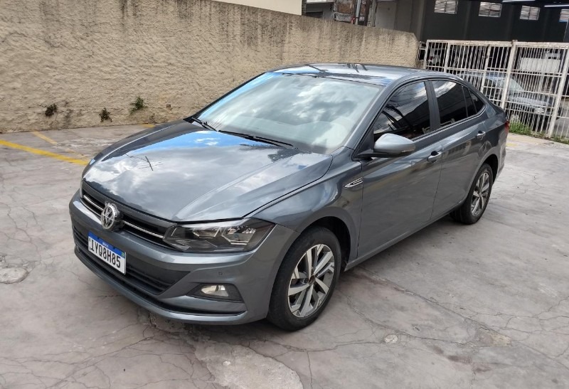 VOLKSWAGEN – VIRTUS CL AT | 2018/2018 | FLEX (ÁLCOOL/GASOLINA) | CINZA – FUNCIONANDO