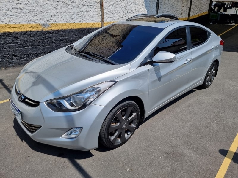 HYUNDAI ELANTRA GLS; 2012/2013; PRATA; GASOLINA - FUNCIONANDO